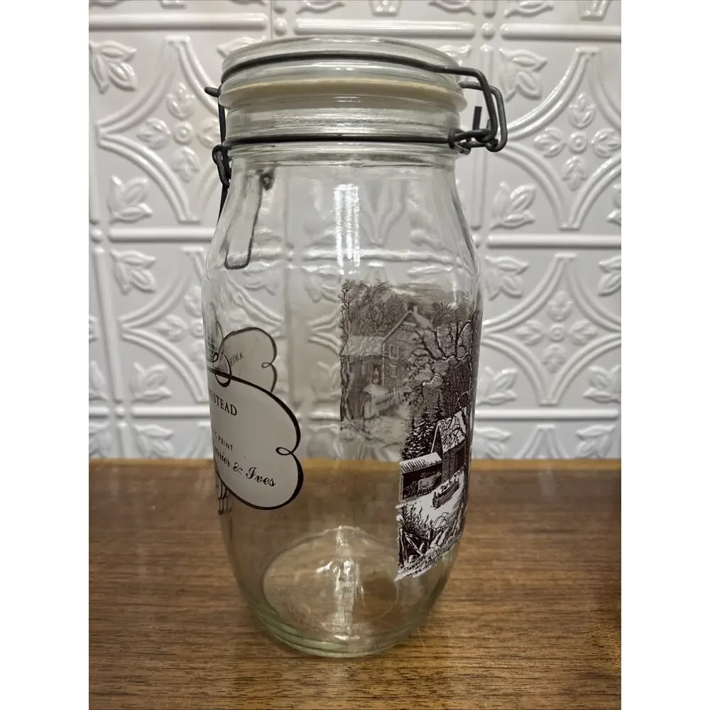 Vtg Currier & Ives 